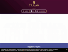Tablet Screenshot of grandhoteltraian.ro